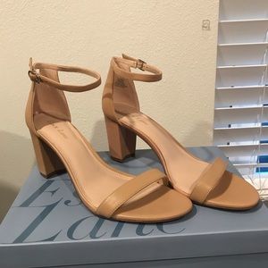 Essex Lane Moira Block Heel Sandal - Tan